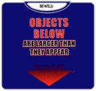 Objects Below Are Large T-Shirt