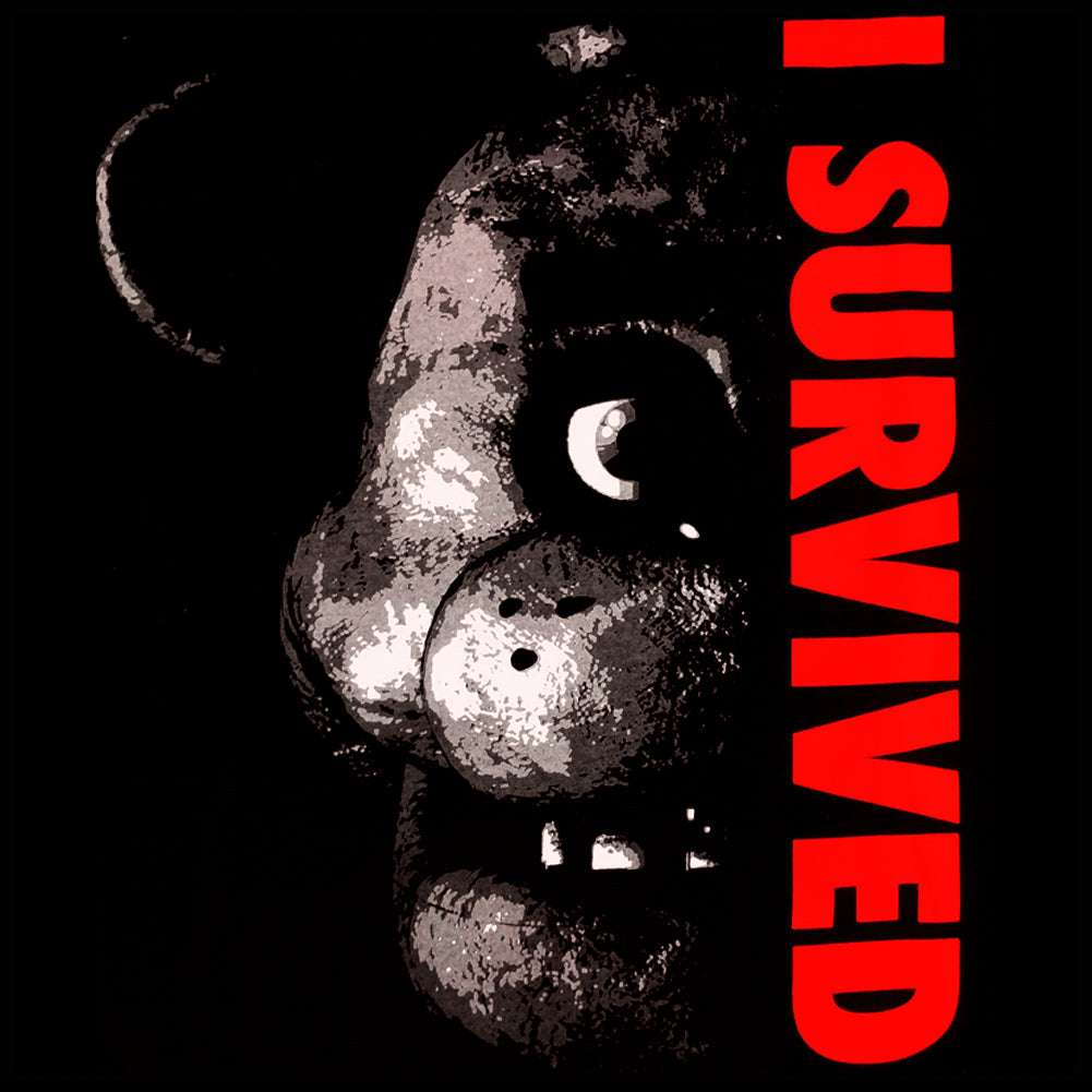 Official I Survived Five Nights At Freddy's Mens T-shirt