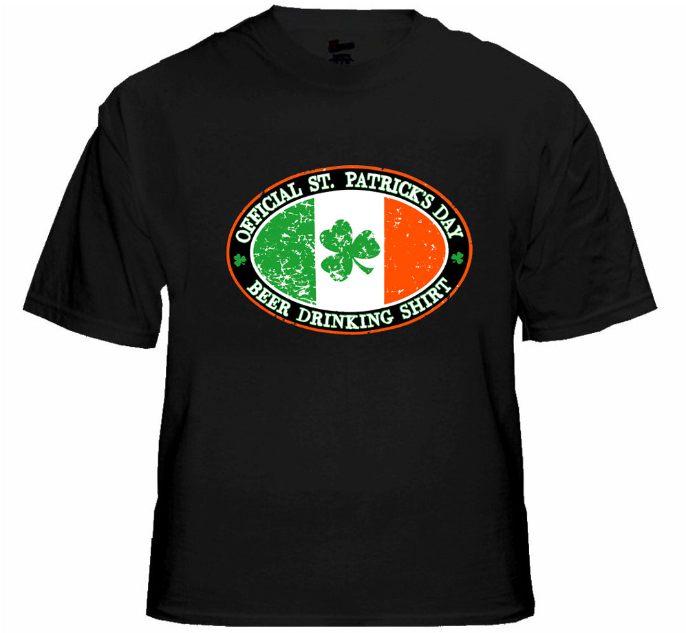 Official St. Patrick's Day Beer Drinking Men's T-Shirt
