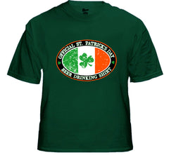 Official St. Patrick's Day Beer Drinking Men's T-Shirt