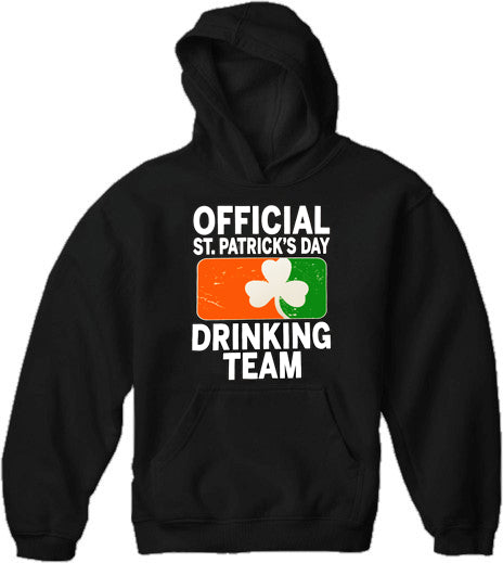 Official St. Patricks Day Drinking Team Adult Hoodie