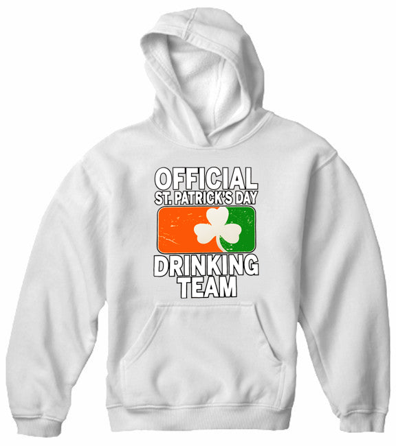 Official St. Patricks Day Drinking Team Adult Hoodie