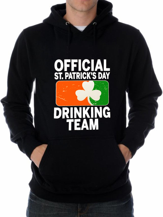 Official St. Patricks Day Drinking Team Adult Hoodie