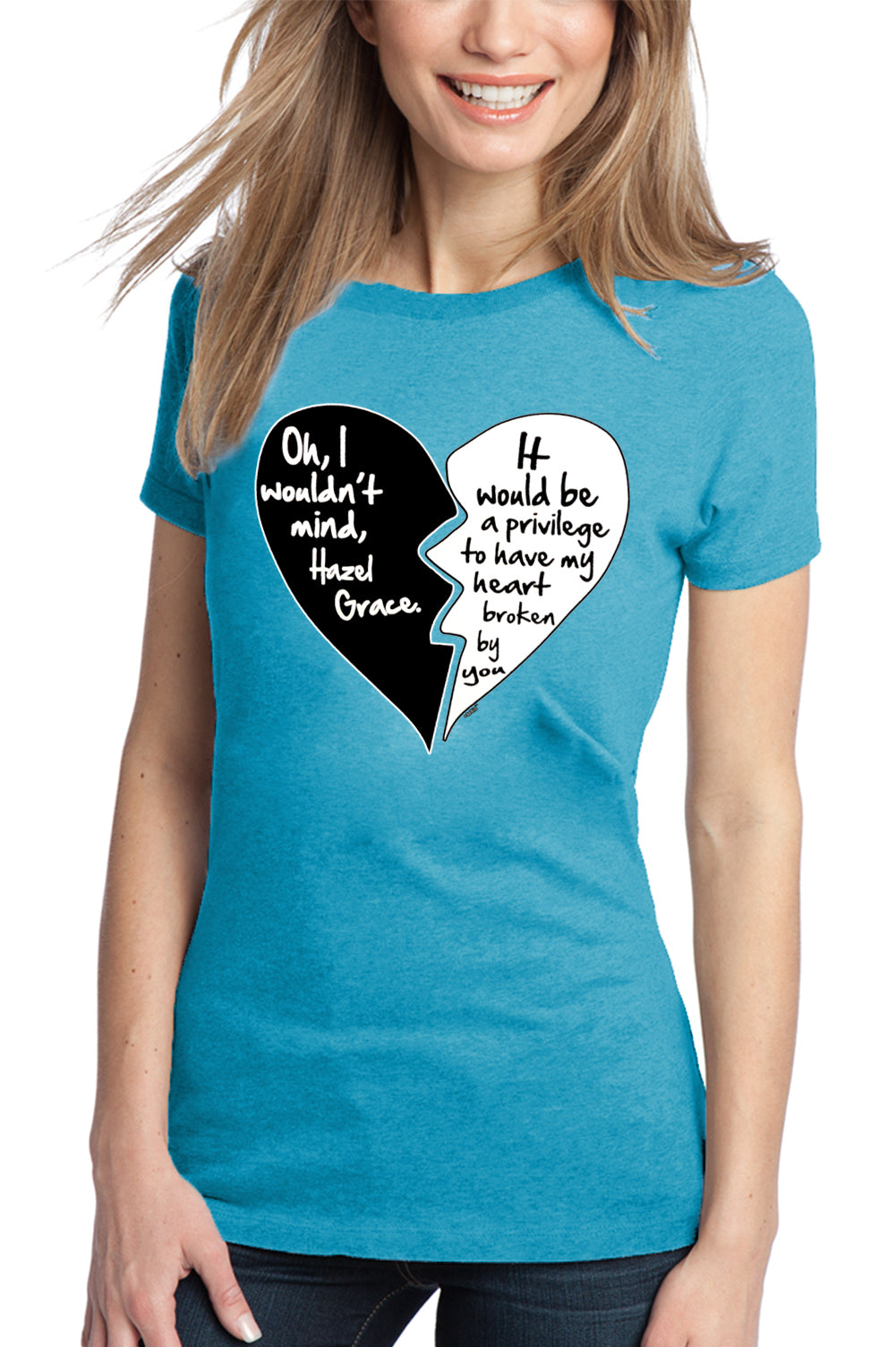 Oh I Wouldn't Mind.....Hazel Grace - Quote From Fault in Our Stars Girl's T-Shirt