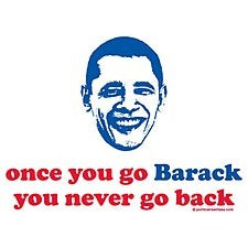 Once You Go Barack You Never Go Back Mens T-Shirt