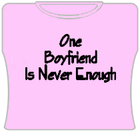 One Boyfriend Girls T-Shirt