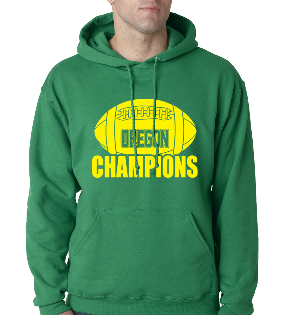 Oregon Football Champions Adult Hoodie