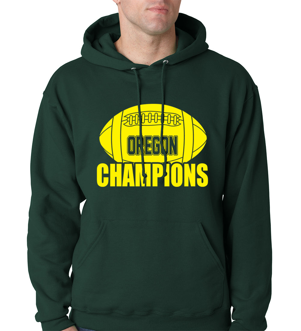 Oregon Football Champions Adult Hoodie