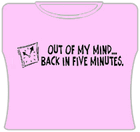 Out Of My Mind Girls T-Shirt