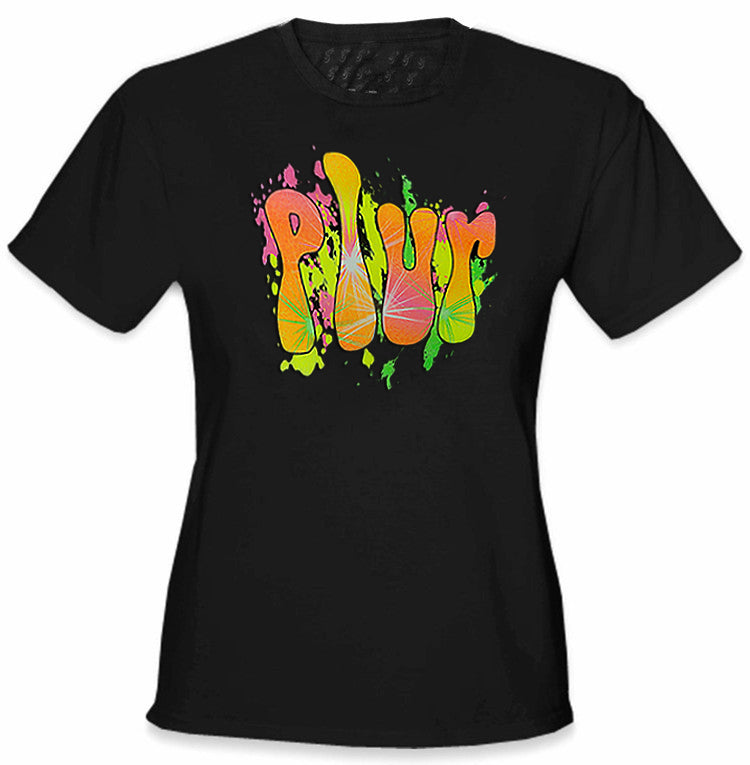 P.L.U.R. "Peace, Love, Unity, Respect" Girl's T-Shirt