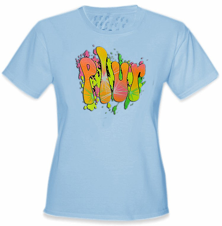 P.L.U.R. "Peace, Love, Unity, Respect" Girl's T-Shirt