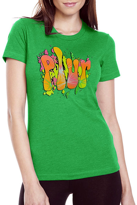 P.L.U.R. "Peace, Love, Unity, Respect" Girl's T-Shirt
