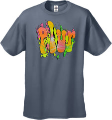 P.L.U.R. "Peace, Love, Unity, Respect" Men'sT-Shirt