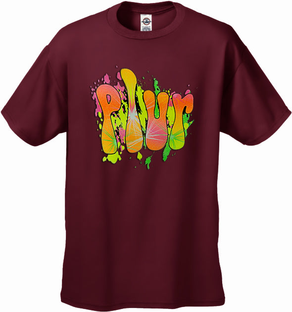 P.L.U.R. "Peace, Love, Unity, Respect" Men'sT-Shirt