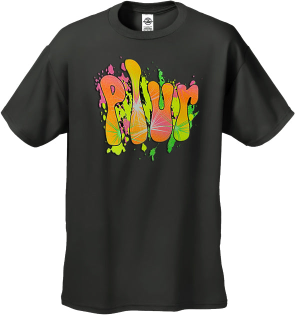 P.L.U.R. "Peace, Love, Unity, Respect" Men'sT-Shirt