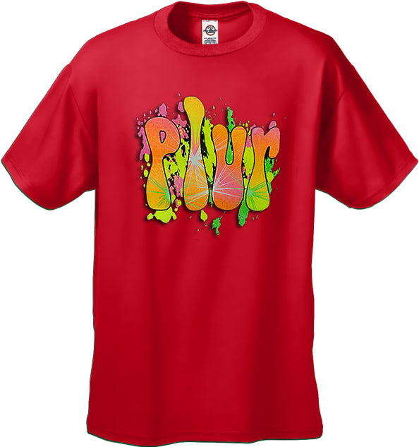 P.L.U.R. "Peace, Love, Unity, Respect" Men'sT-Shirt