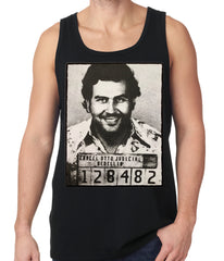 Pablo Escobar Smiling Mug Shot Tank Top