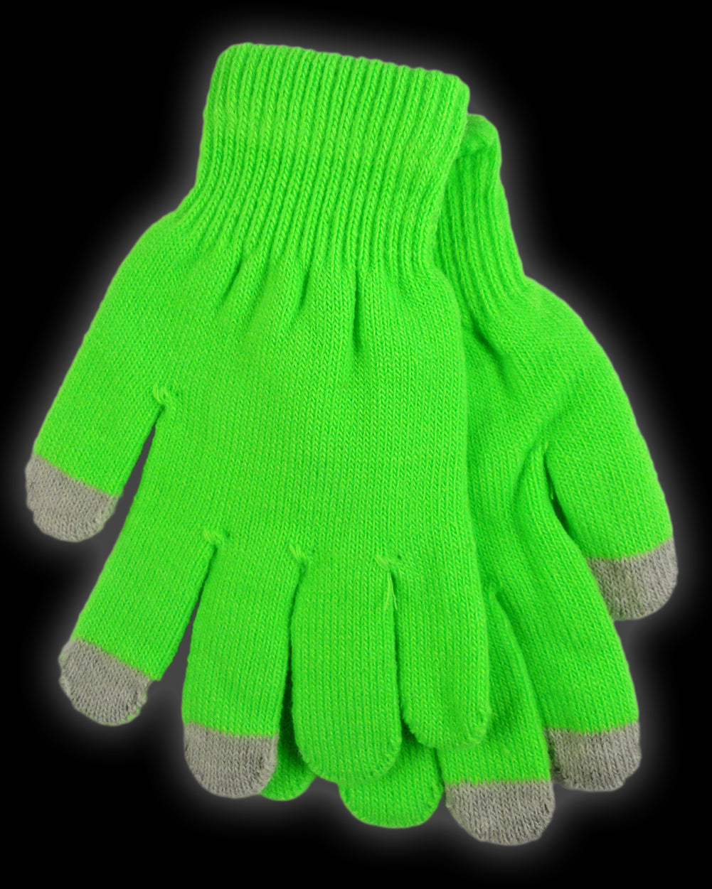 Pair of Neon Texting Gloves