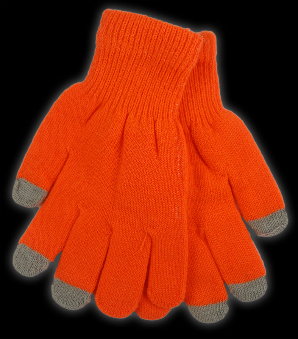 Pair of Neon Texting Gloves