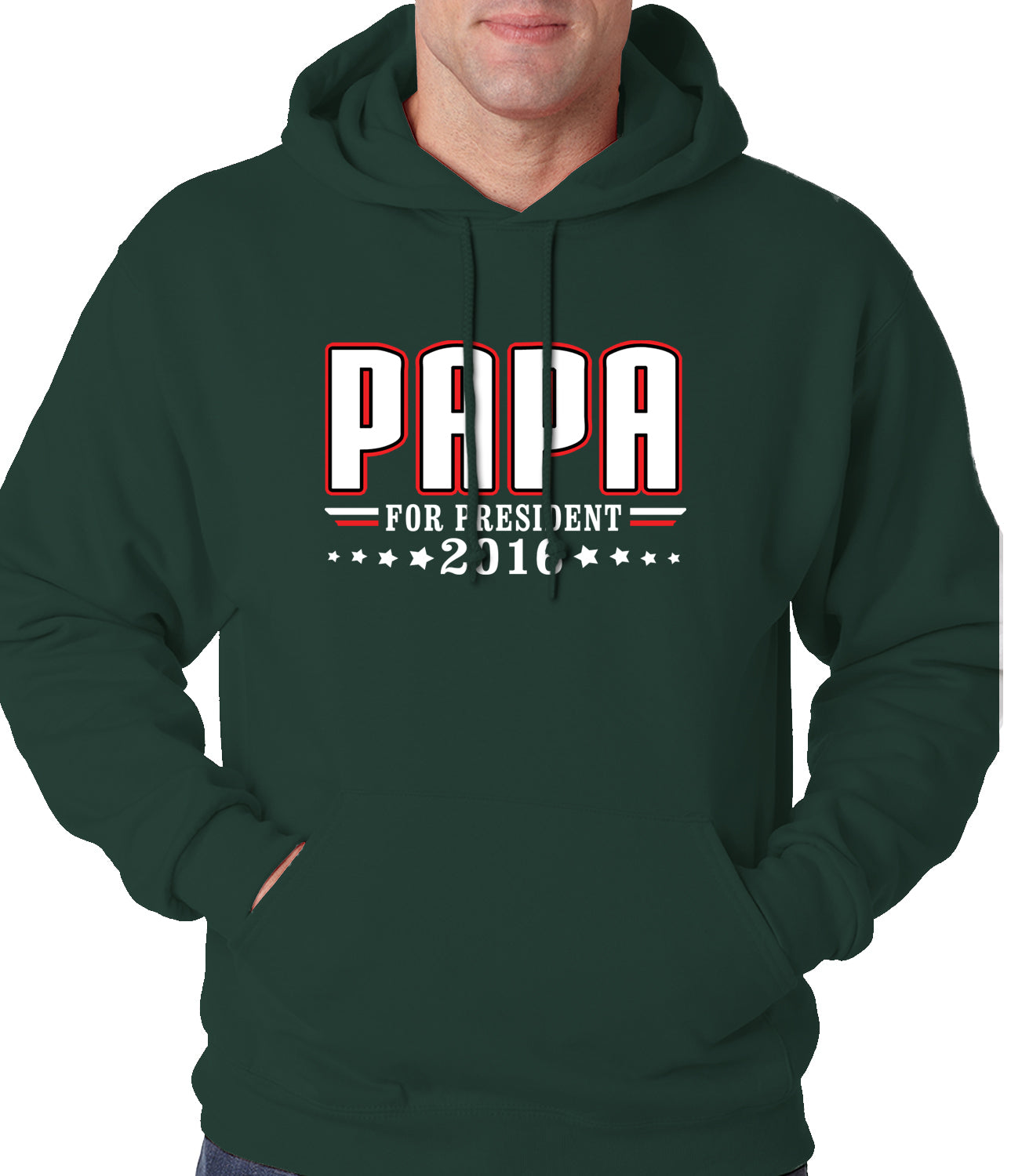 PAPA for PRESIDENT 2016 - Vote for Papa Adult Hoodie