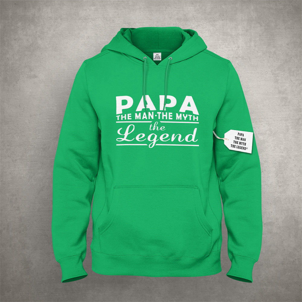 Papa - The Man, The Myth, The Legend® Fathers Day Mens Hoodie #1741