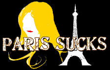 Paris Sucks Girls T-Shirt
