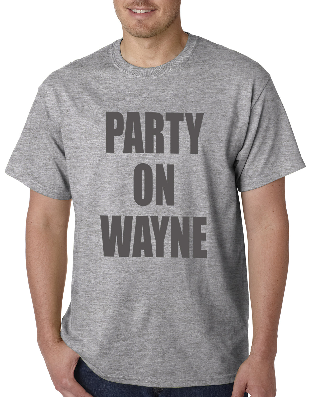 Party On Wayne Mens T-shirt