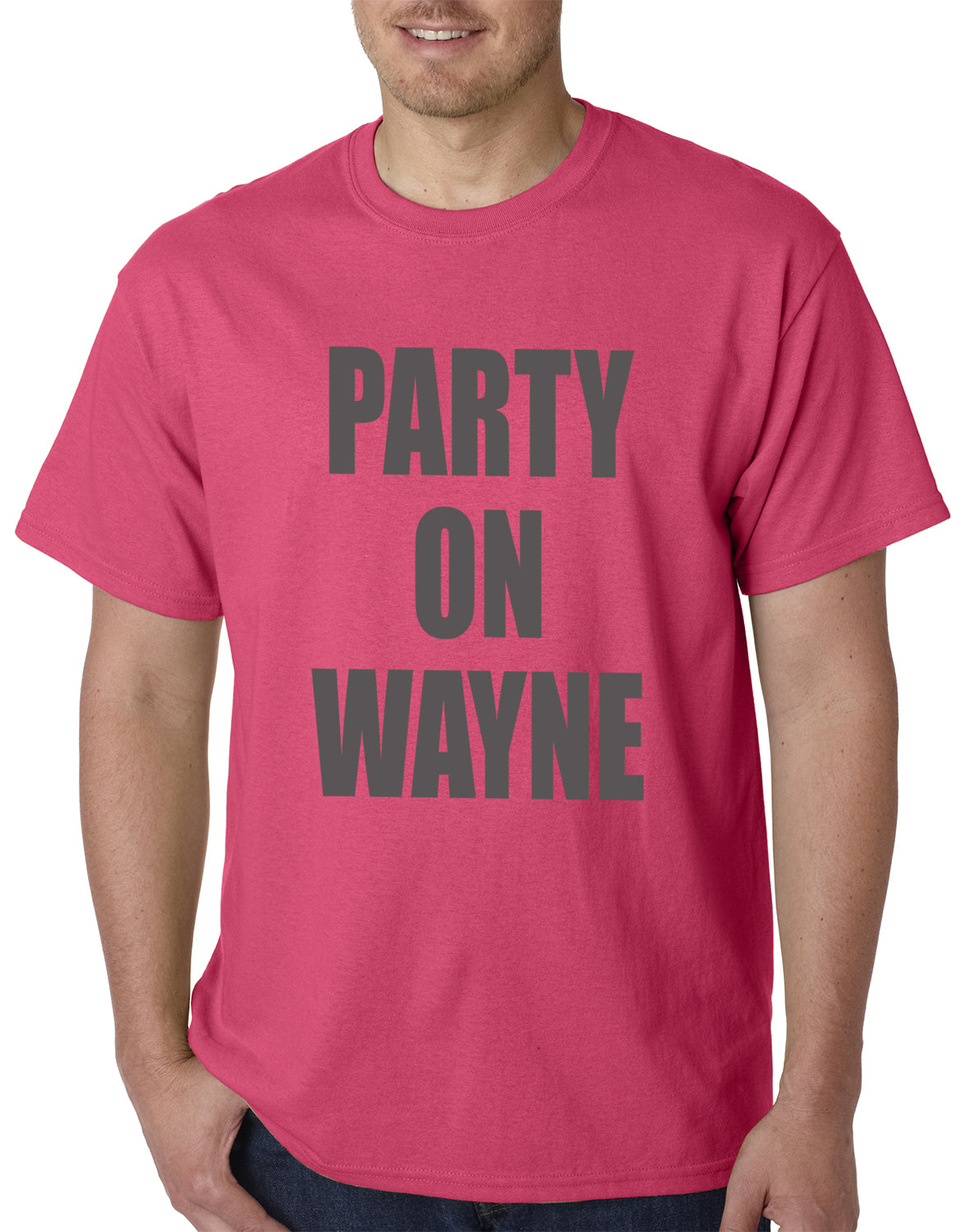 Party On Wayne Mens T-shirt