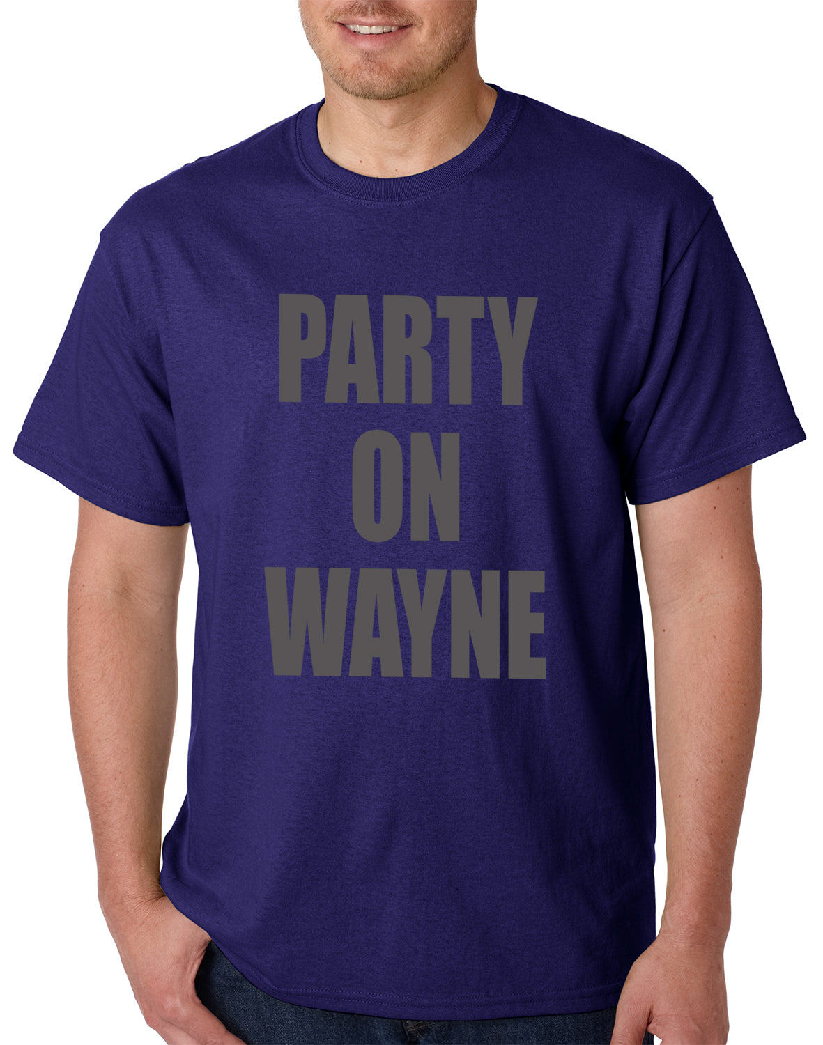 Party On Wayne Mens T-shirt