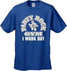 Party Rock Gym I Work Out Men's T-Shirt