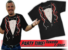 Tuxedo Tees - Party Time Tuxedo T-Shirt