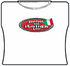 Perfect And Italian Too Girls T-Shirt