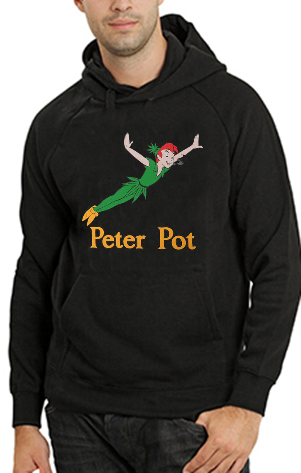 Peter Pot Funny Adult Hoodie