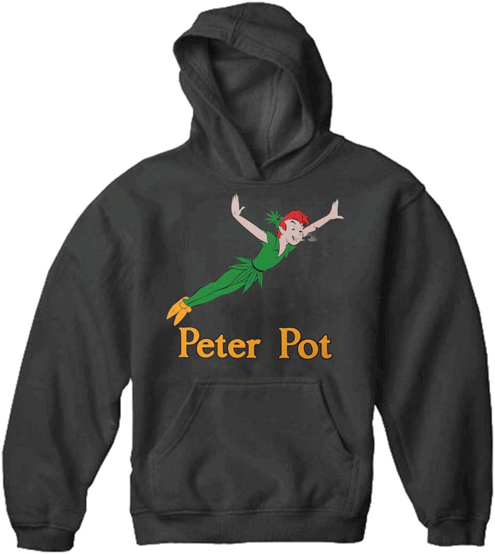 Peter Pot Funny Adult Hoodie