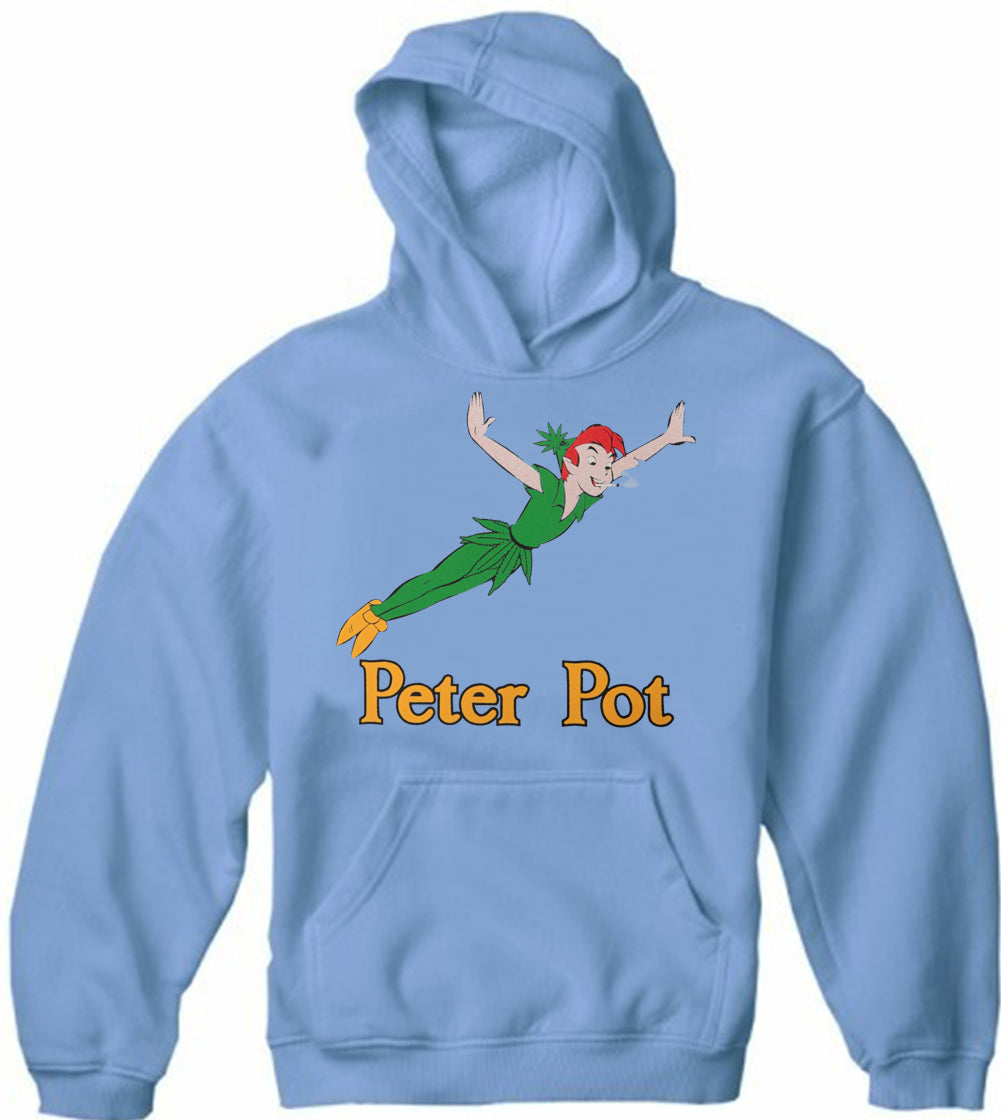 Peter Pot Funny Adult Hoodie