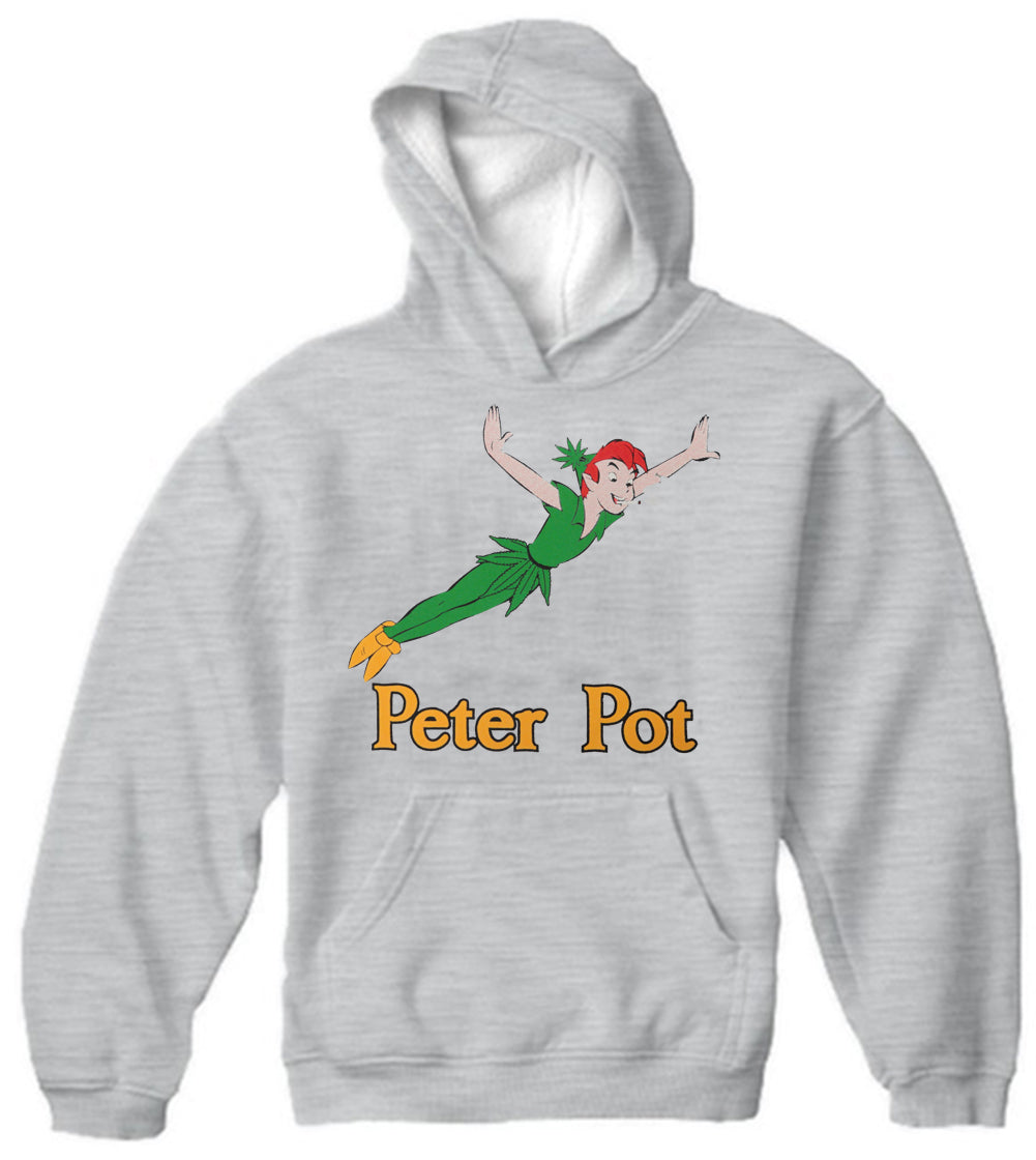 Peter Pot Funny Adult Hoodie