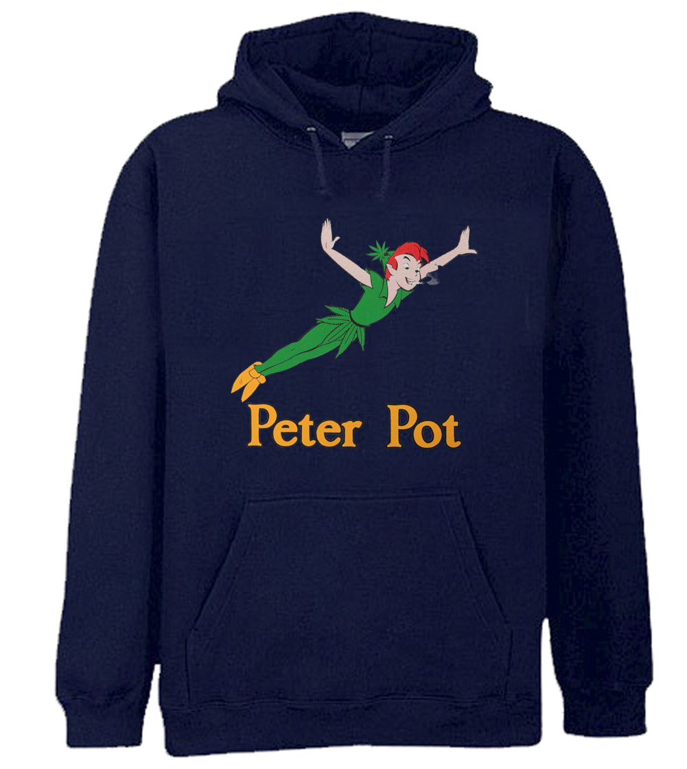 Peter Pot Funny Adult Hoodie