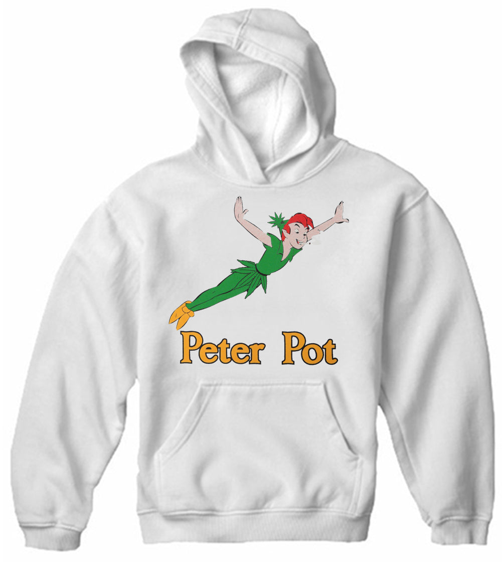Peter Pot Funny Adult Hoodie
