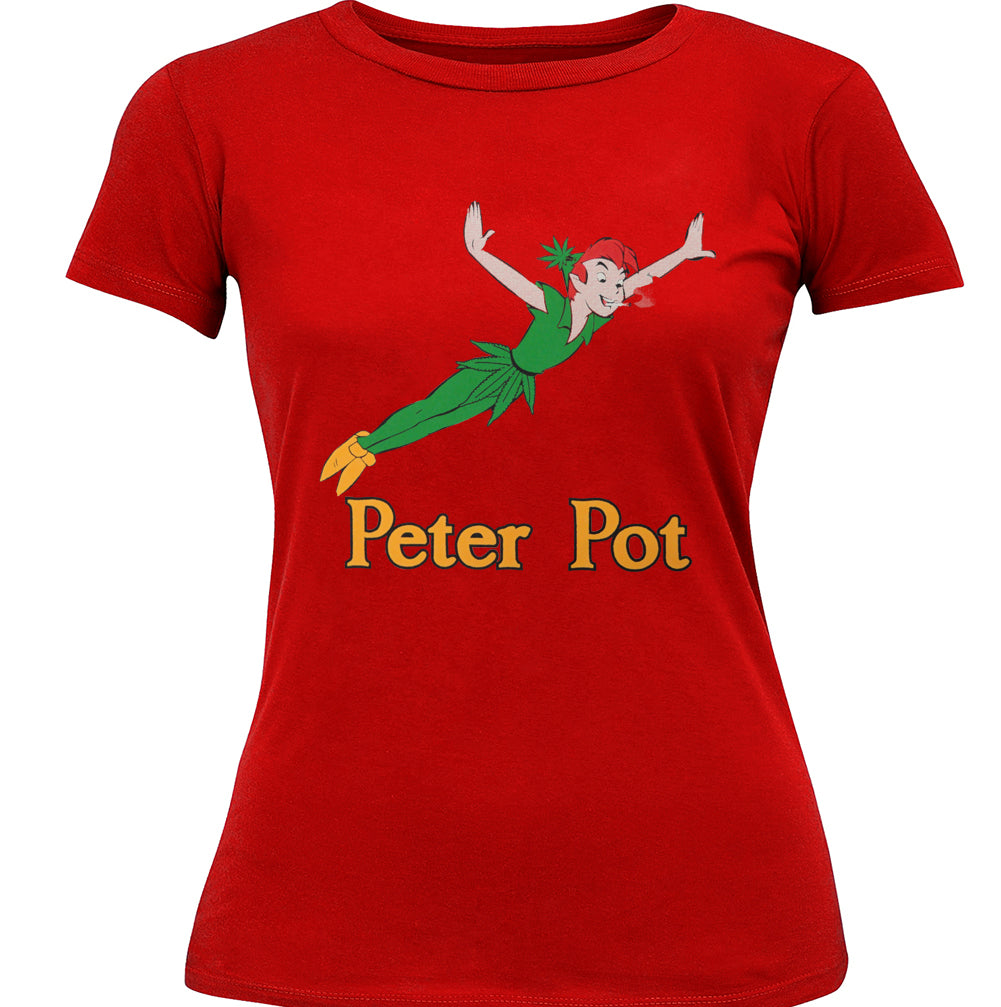 Peter Pot Funny Girl's T-Shirt