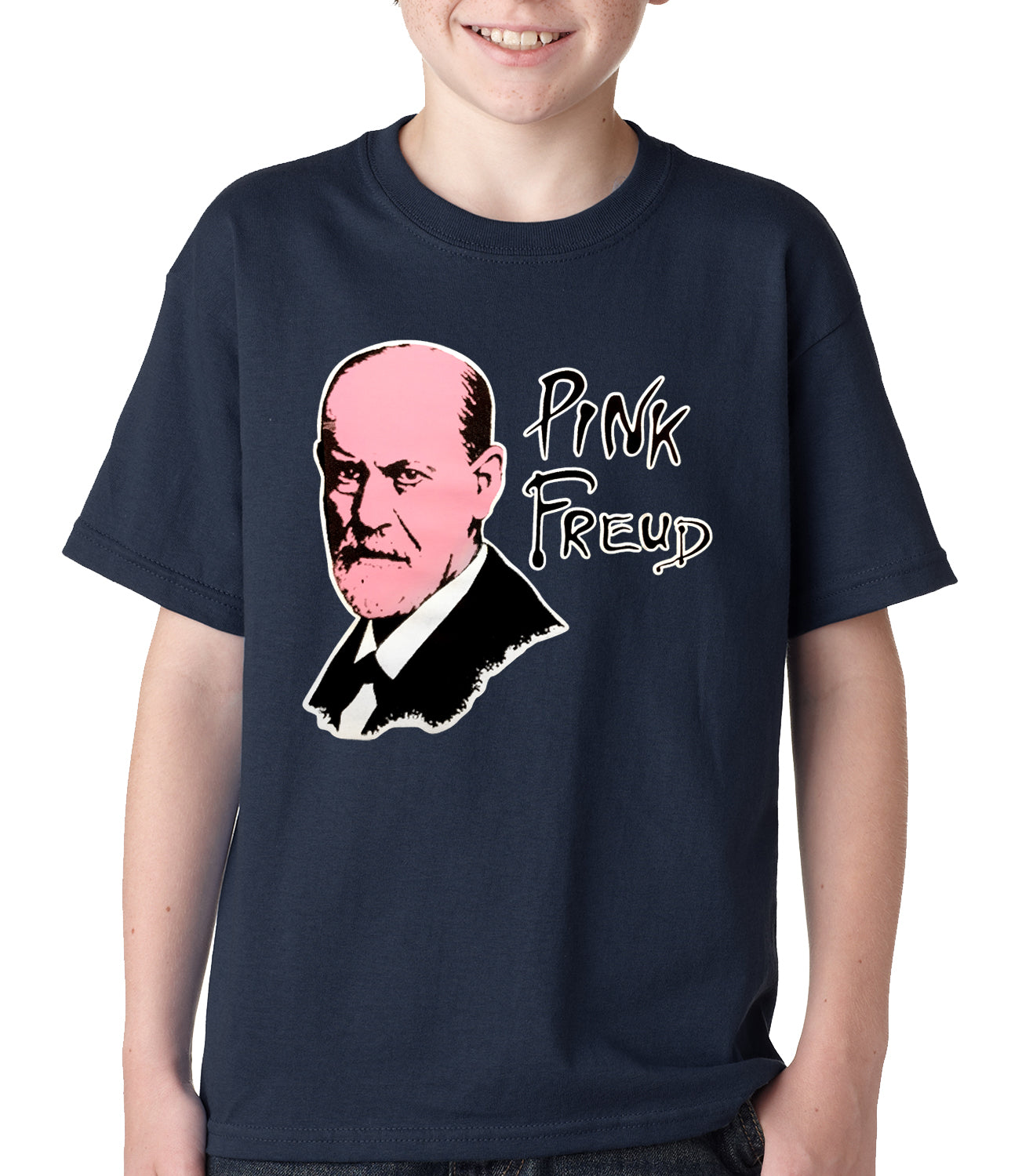 Pink Freud T-Shirt :: Sigmund Freud Kids T-shirt