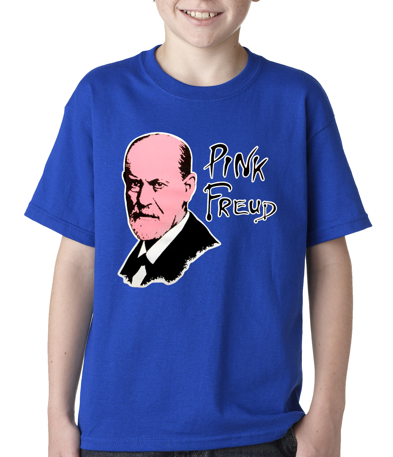 Pink Freud T-Shirt :: Sigmund Freud Kids T-shirt