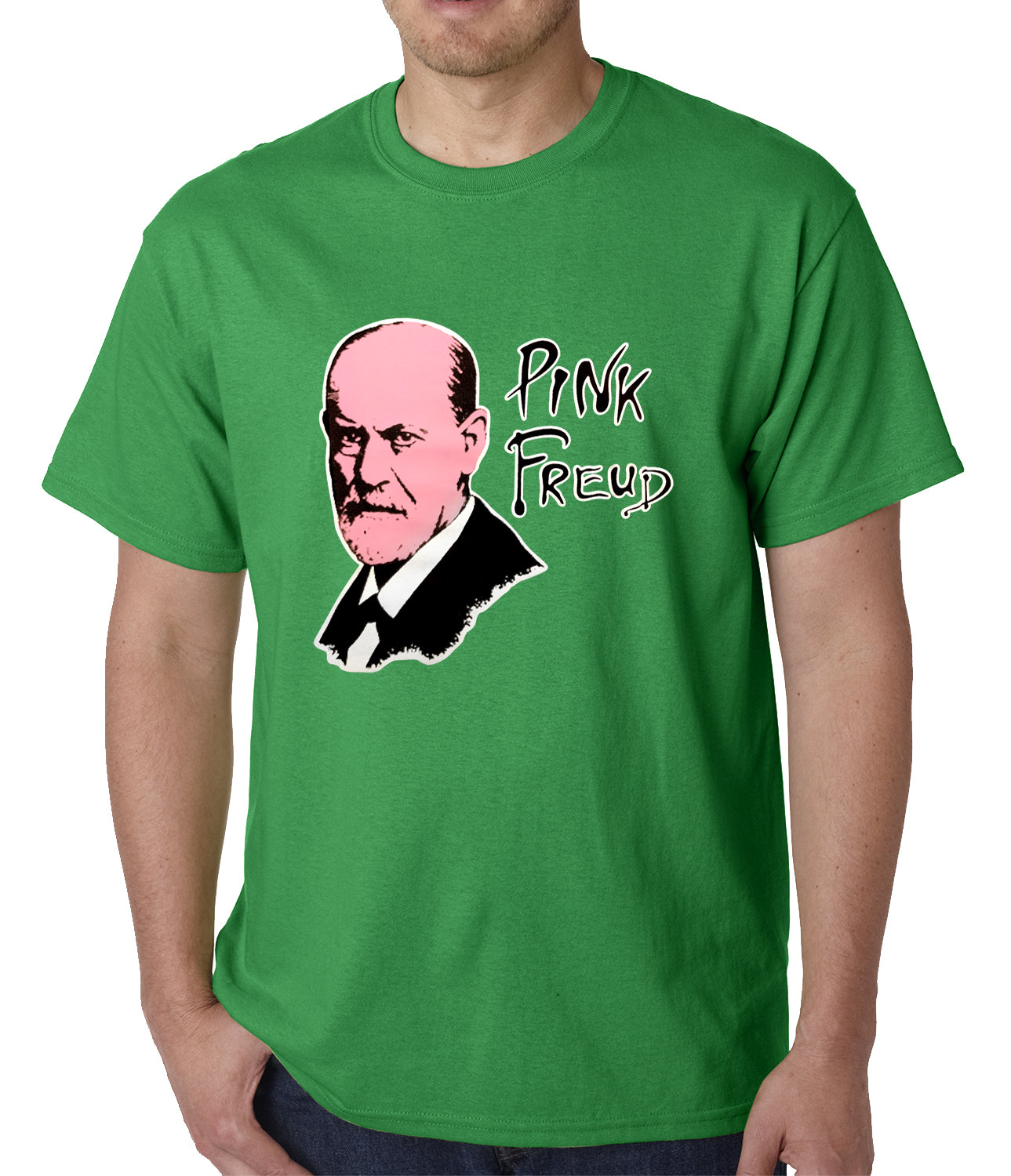Pink Freud T-Shirt :: Sigmund Freud Mens T-Shirt