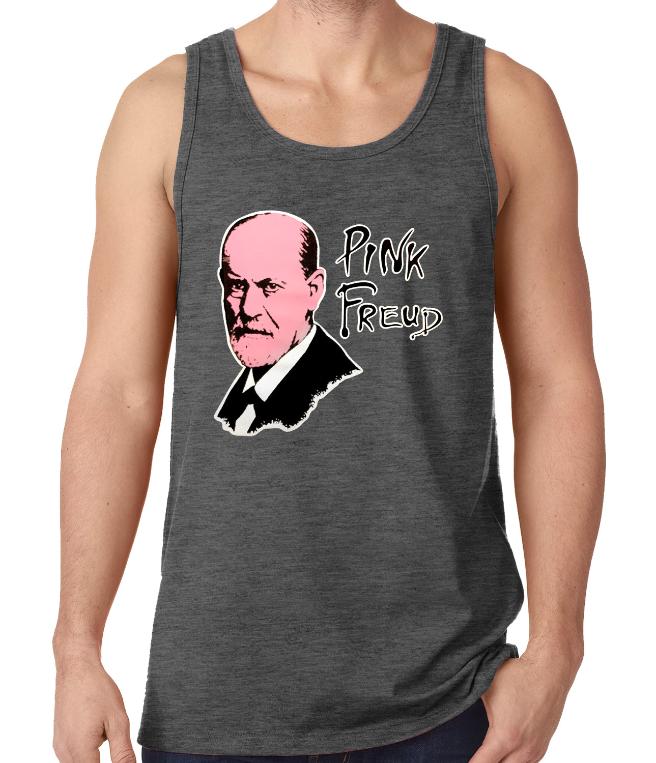Pink Freud T-Shirt :: Sigmund Freud Tank Top