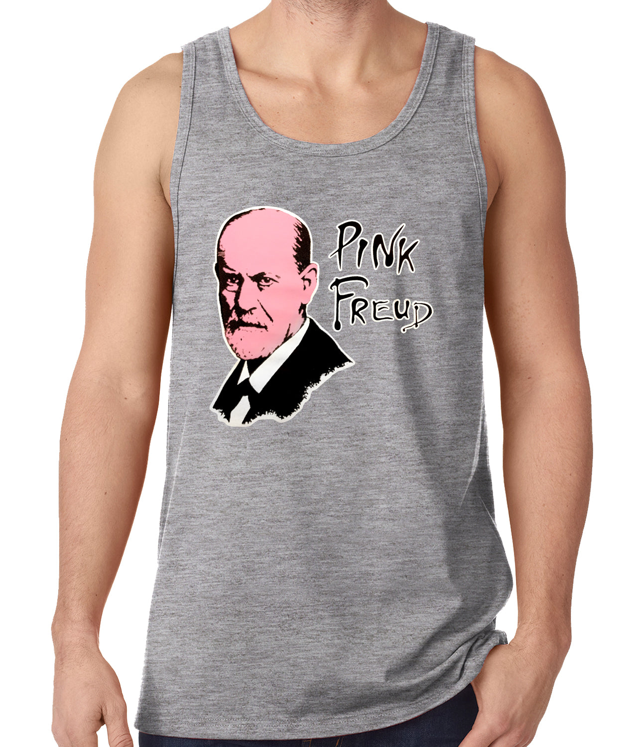 Pink Freud T-Shirt :: Sigmund Freud Tank Top