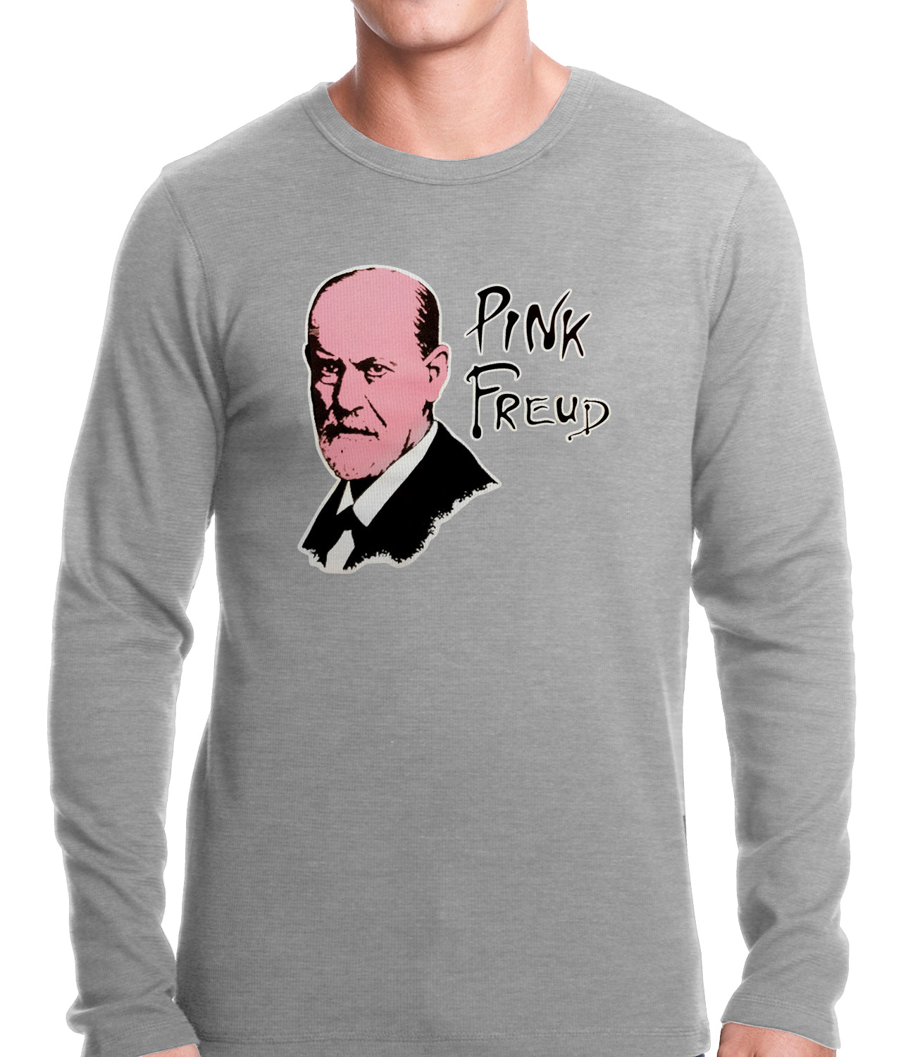 Pink Freud T-Shirt :: Sigmund Freud Thermal Shirt