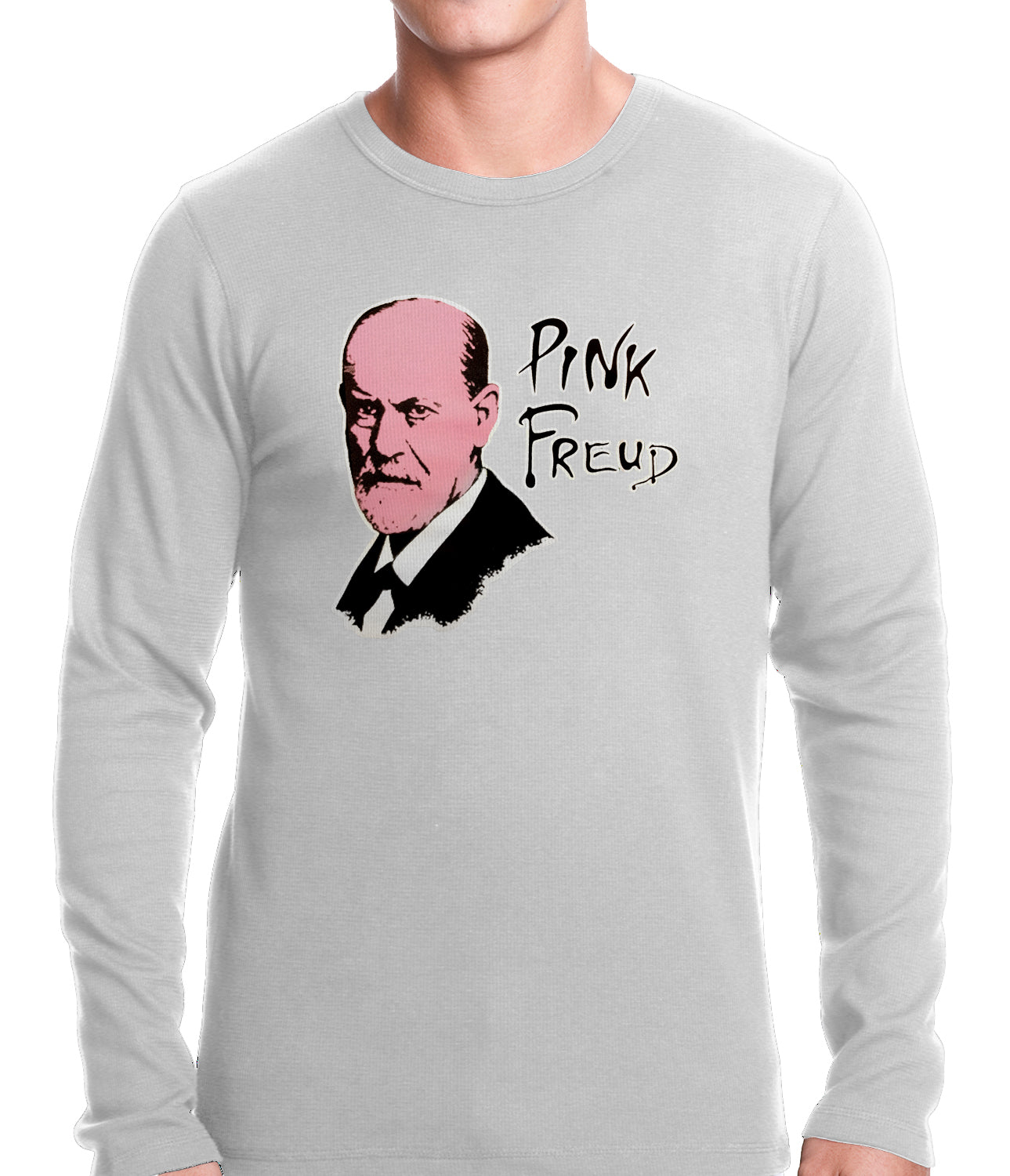 Pink Freud T-Shirt :: Sigmund Freud Thermal Shirt
