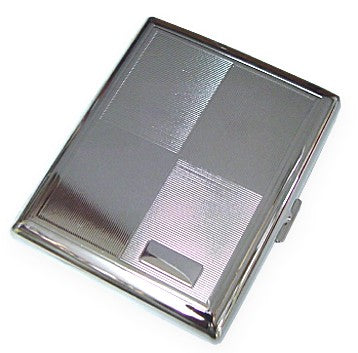 Pinstripe Cigarette Case (For Regular Size & 100's)