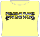 Places You'd Love To Lick Girls T-Shirt
