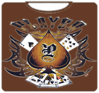 Player Tribal Poker T-Shirt