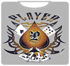 Player Tribal Poker T-Shirt
